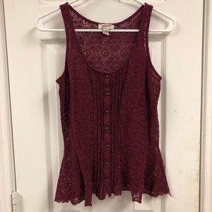 Lace Arizona Tank Top